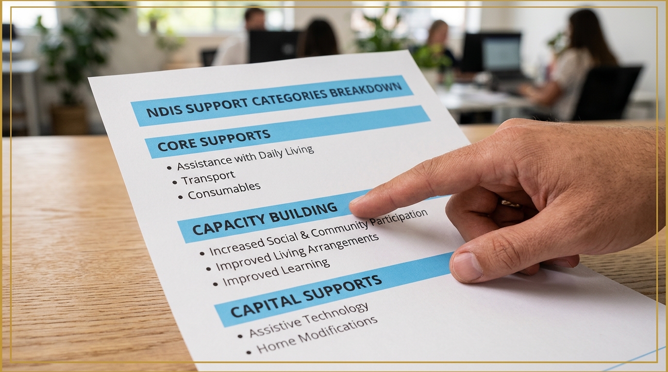 NDIS participant supported by SD Case Management
